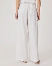 Splendid Angie Palazzo Pant in White RM3C880