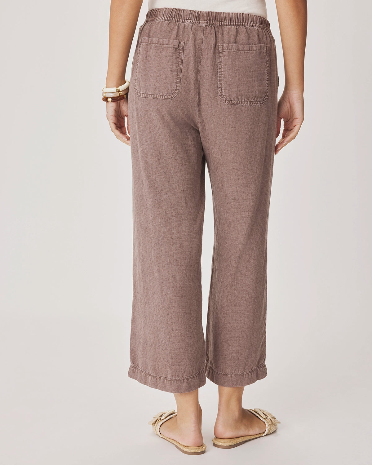 Splendid Angie Crop Wide Leg in Wicker RS2C95R
