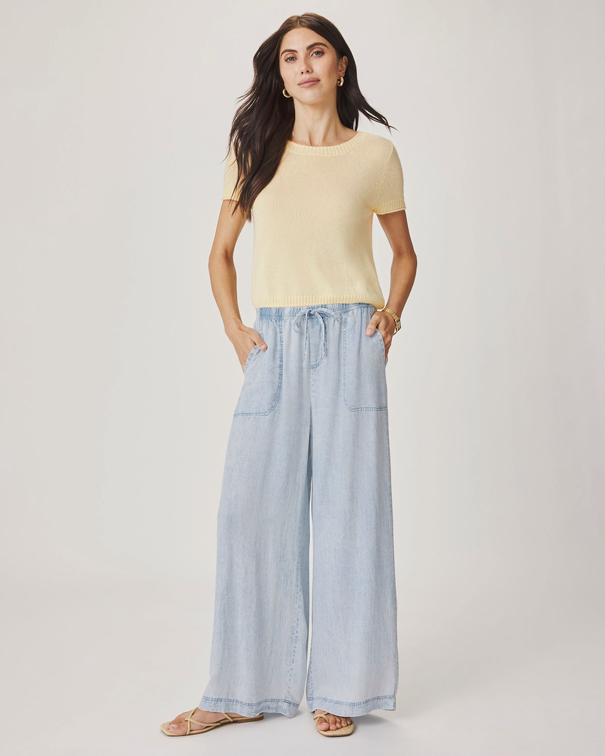 Splendid Emerson Short Sleeve Sweater in Honeysuckle RS6S270