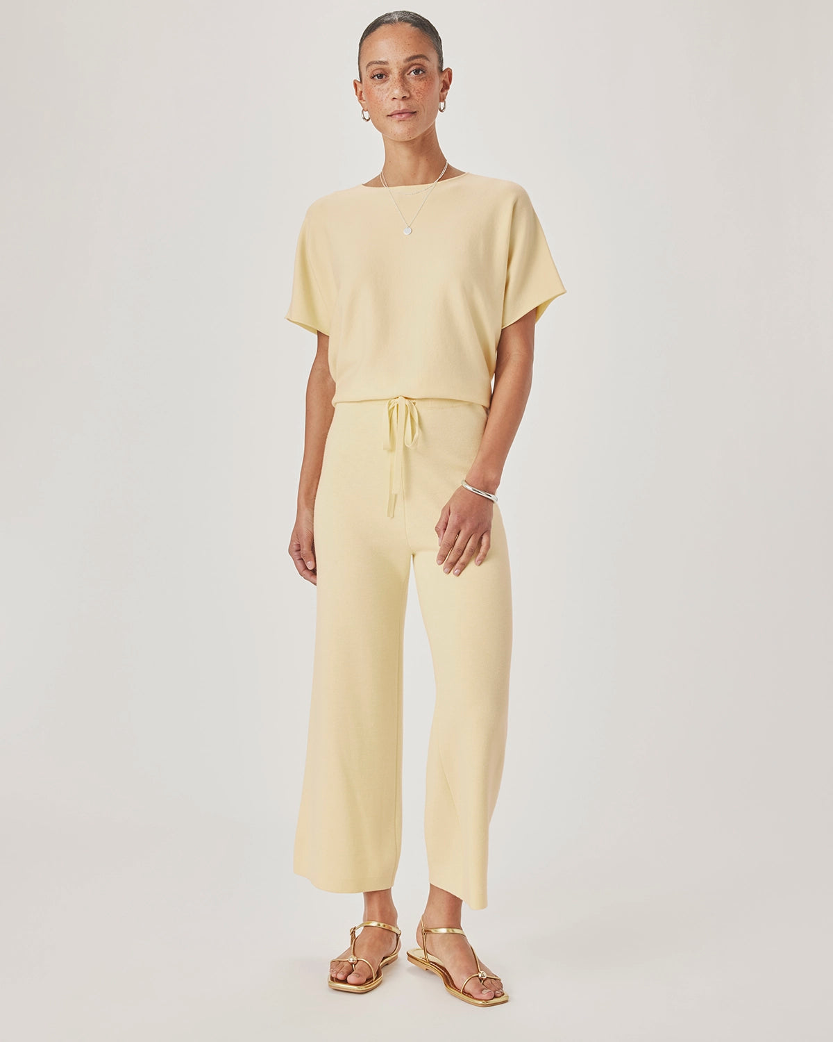 Splendid Christa Short Sleeve Sweater in Honeysuckle RS6S290