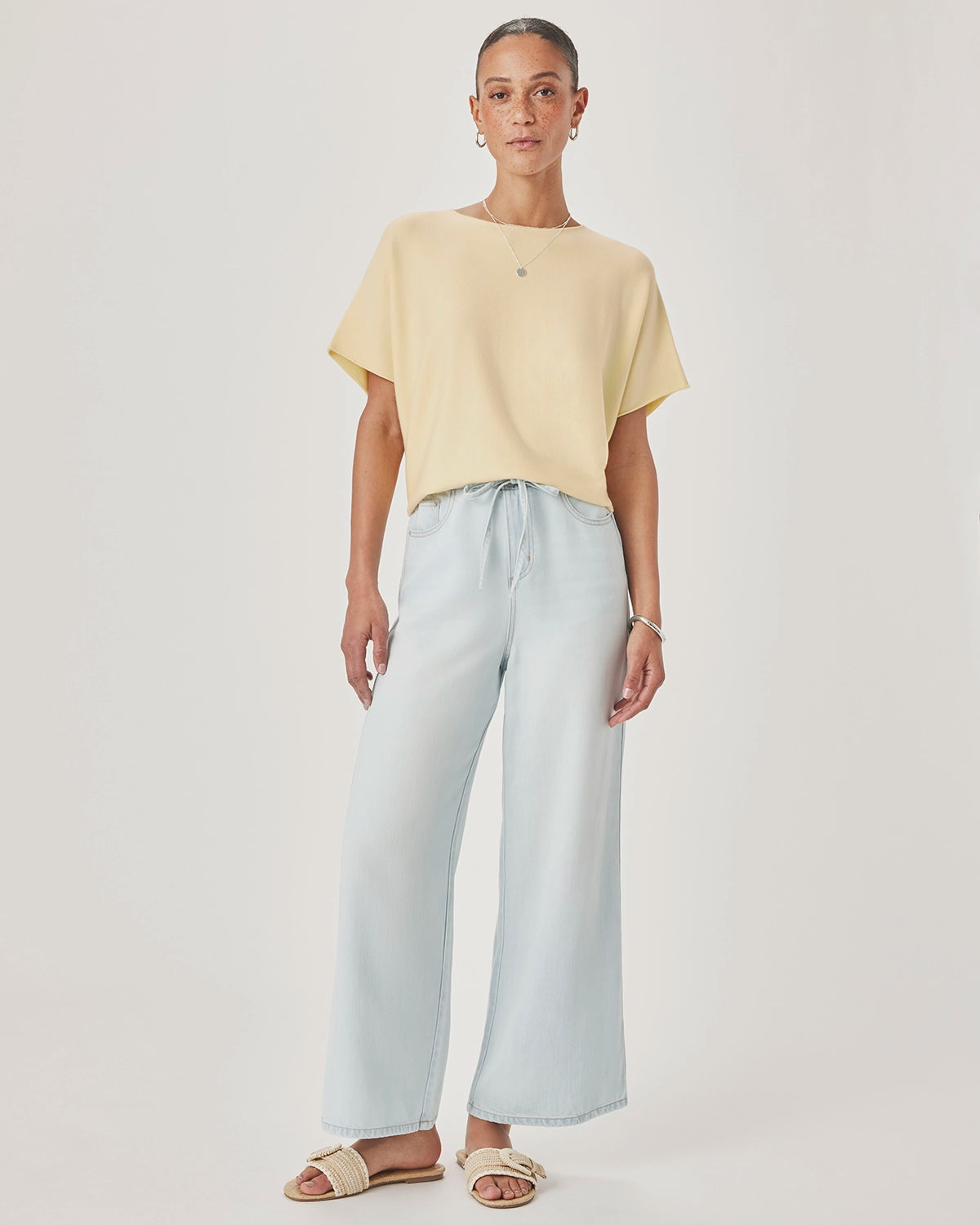 Splendid Christa Short Sleeve Sweater in Honeysuckle RS6S290
