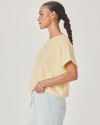 Splendid Christa Short Sleeve Sweater in Honeysuckle RS6S290
