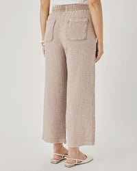 Splendid Ava Gauze Pant in Light Wicker RS6C860