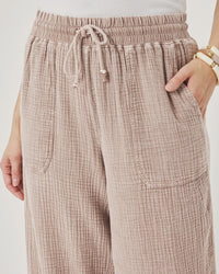 Splendid Ava Gauze Pant in Light Wicker RS6C860