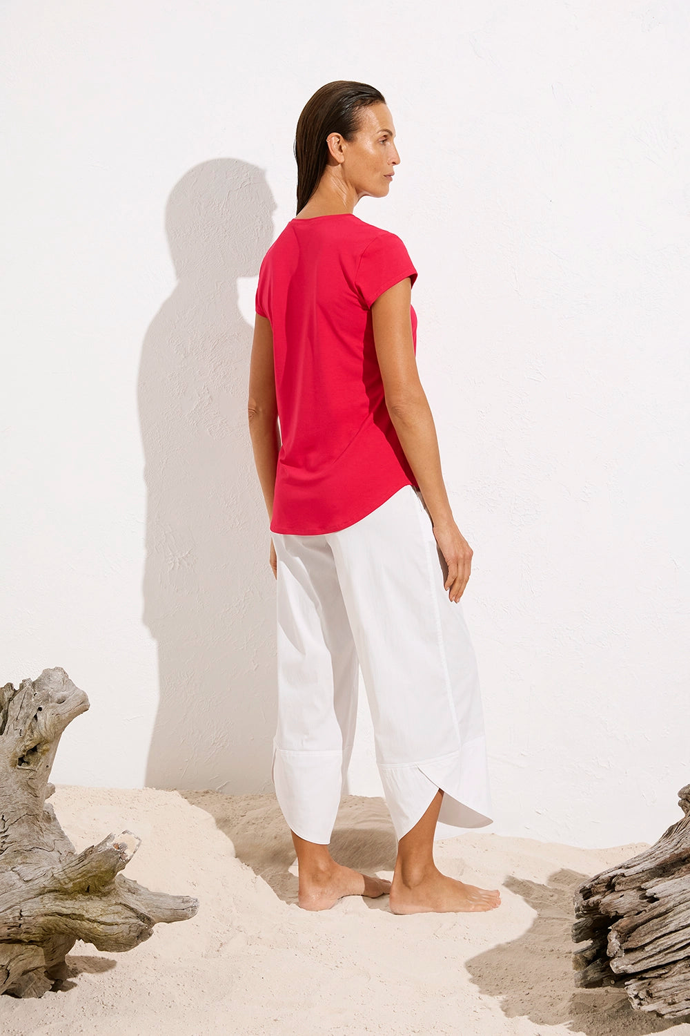 Mela Purdie Traveller T in Strawberry F01 2413 - Pre-Order December Delivery