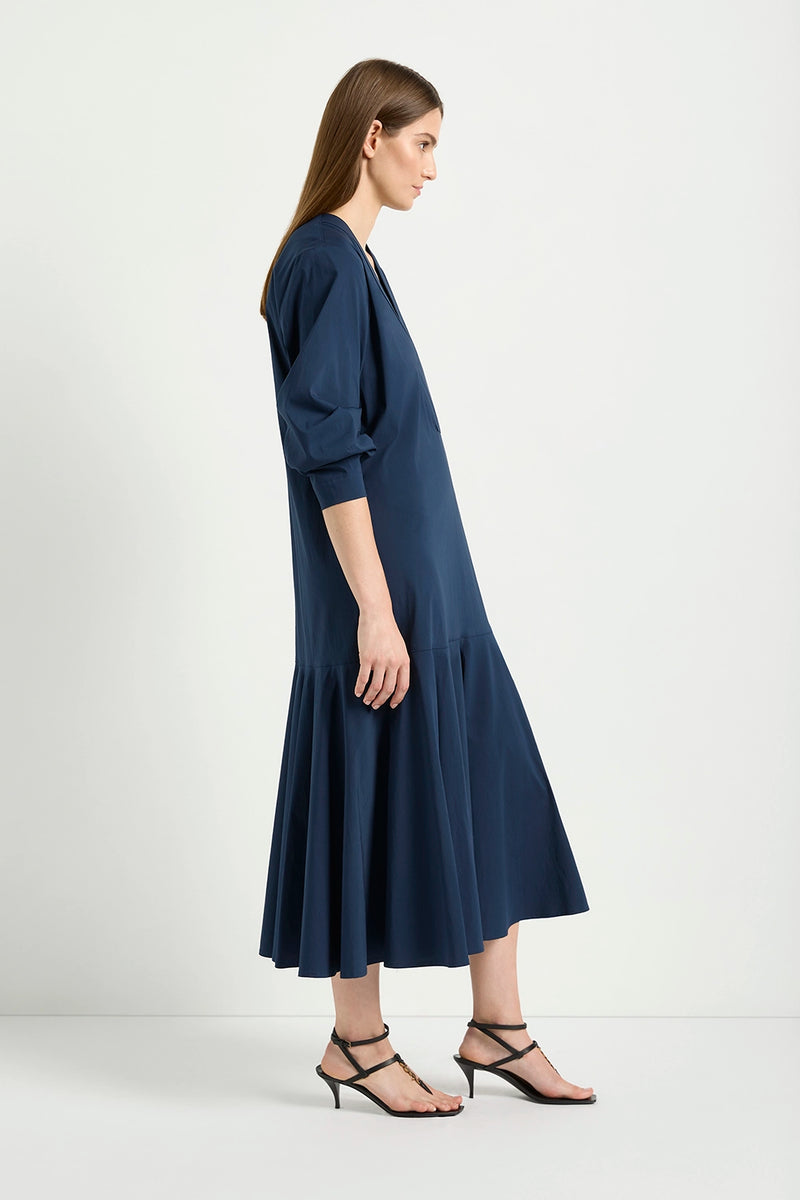 Mela Purdie Bell Dress in Sapphire F65 3300