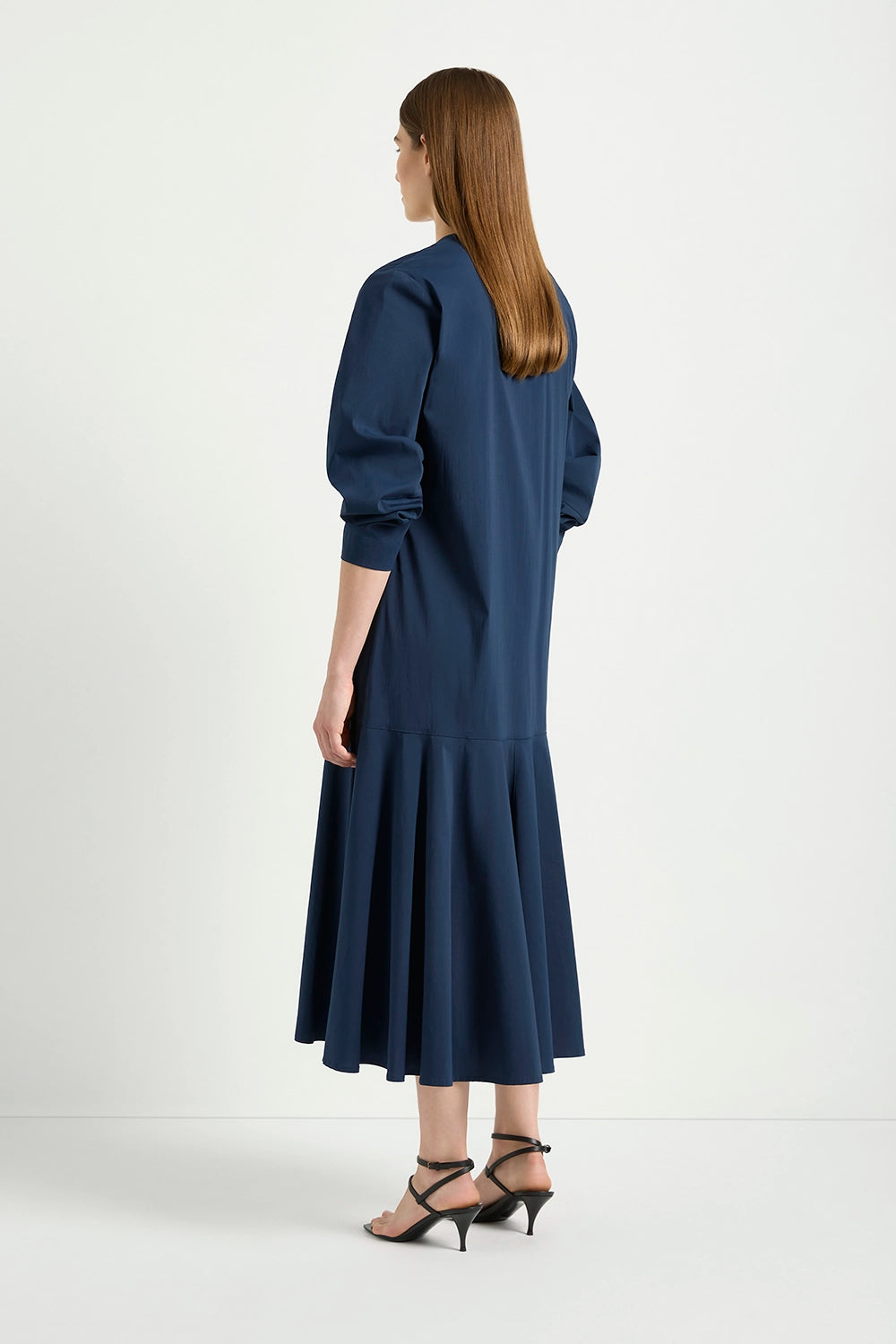 Mela Purdie Bell Dress in Sapphire F65 3300