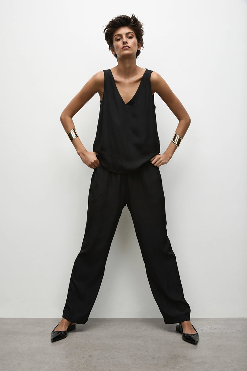 Mela Purdie Savoy Pant  in Black F67 1850