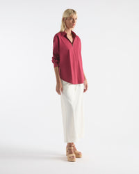 Mela Purdie Zip Front Shirt F65 8320