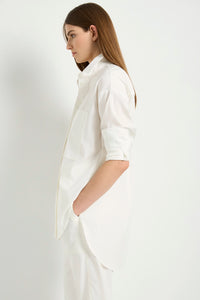 Mela Purdie Relaxed Pocket Shirt in Ivory F65 8101