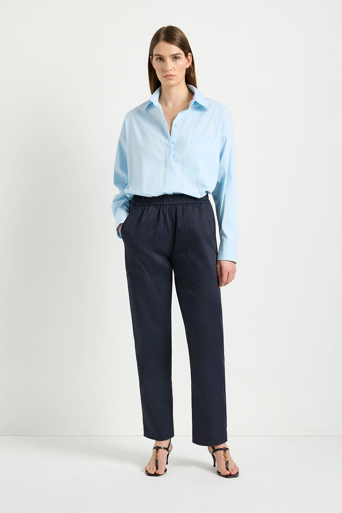 Mela Purdie Relaxed Pocket Shirt in Ether F65 8101