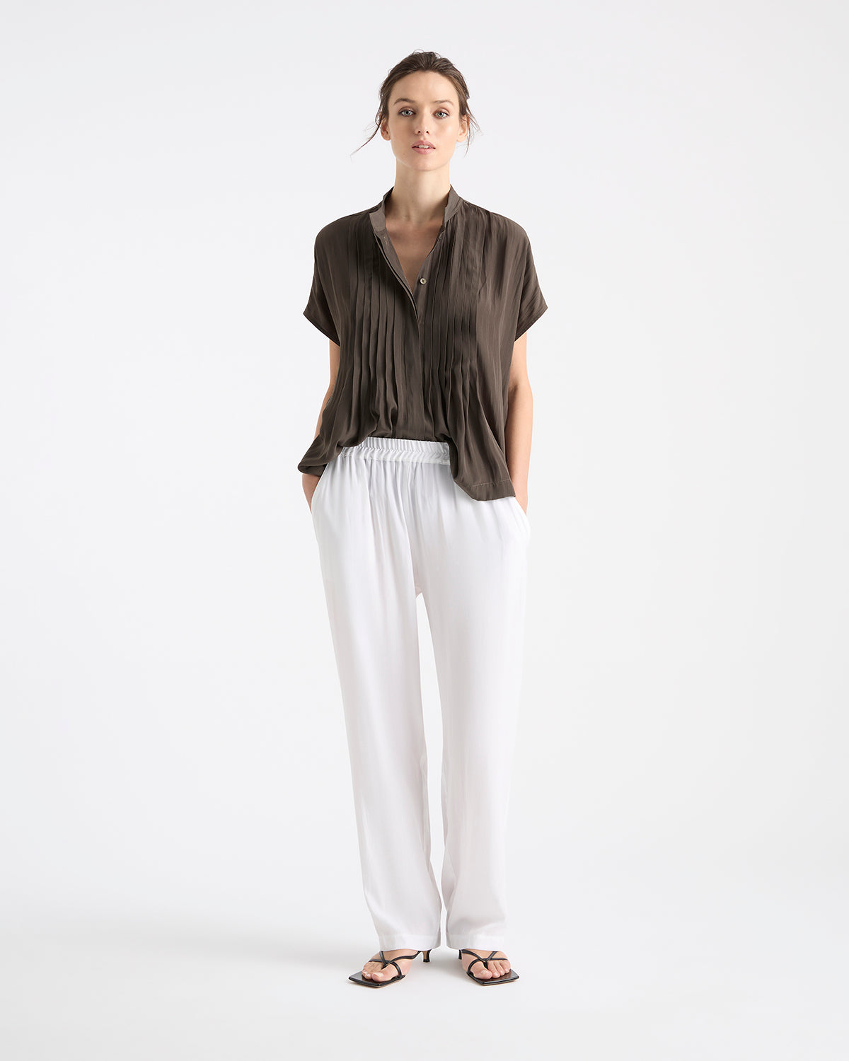 Mela Purdie Straw Pleat Shell F67 8377