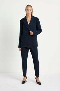 Mela Purdie Shaped Blazer in Beluga F095 4123
