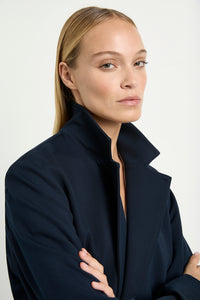 Mela Purdie Shaped Blazer in Beluga F095 4123