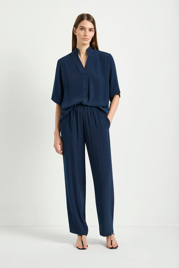 Mela Purdie Flute Plaza in Sapphire F67 8507