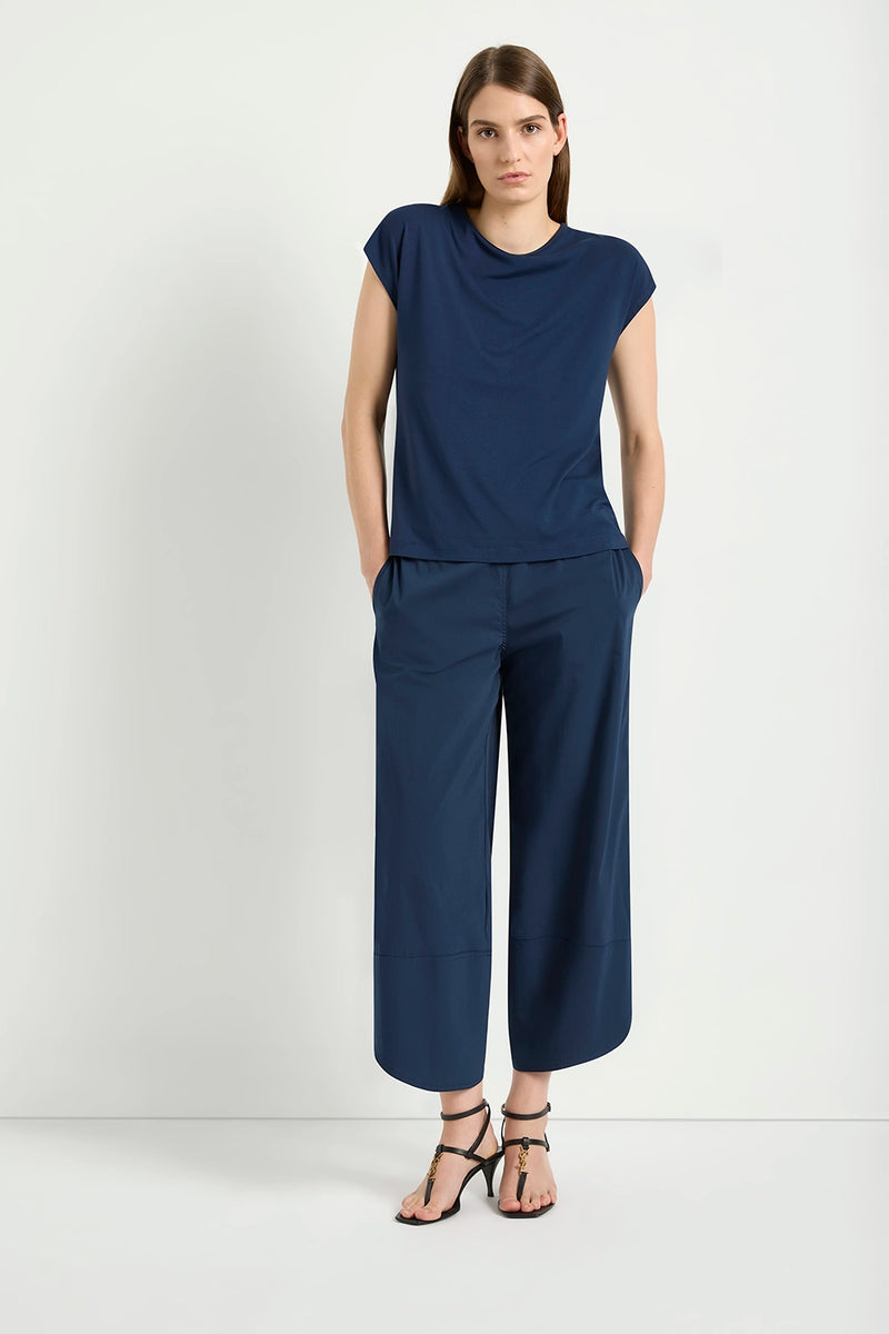Mela Purdie Bevel Pant in Sapphire F65 1885
