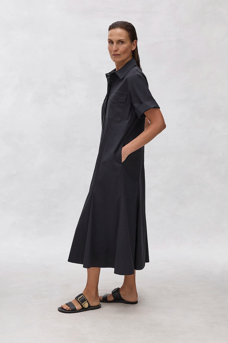 Mela Purdie Trunk Dress in French Navy F65 3312 - Pre-Order October Delivery