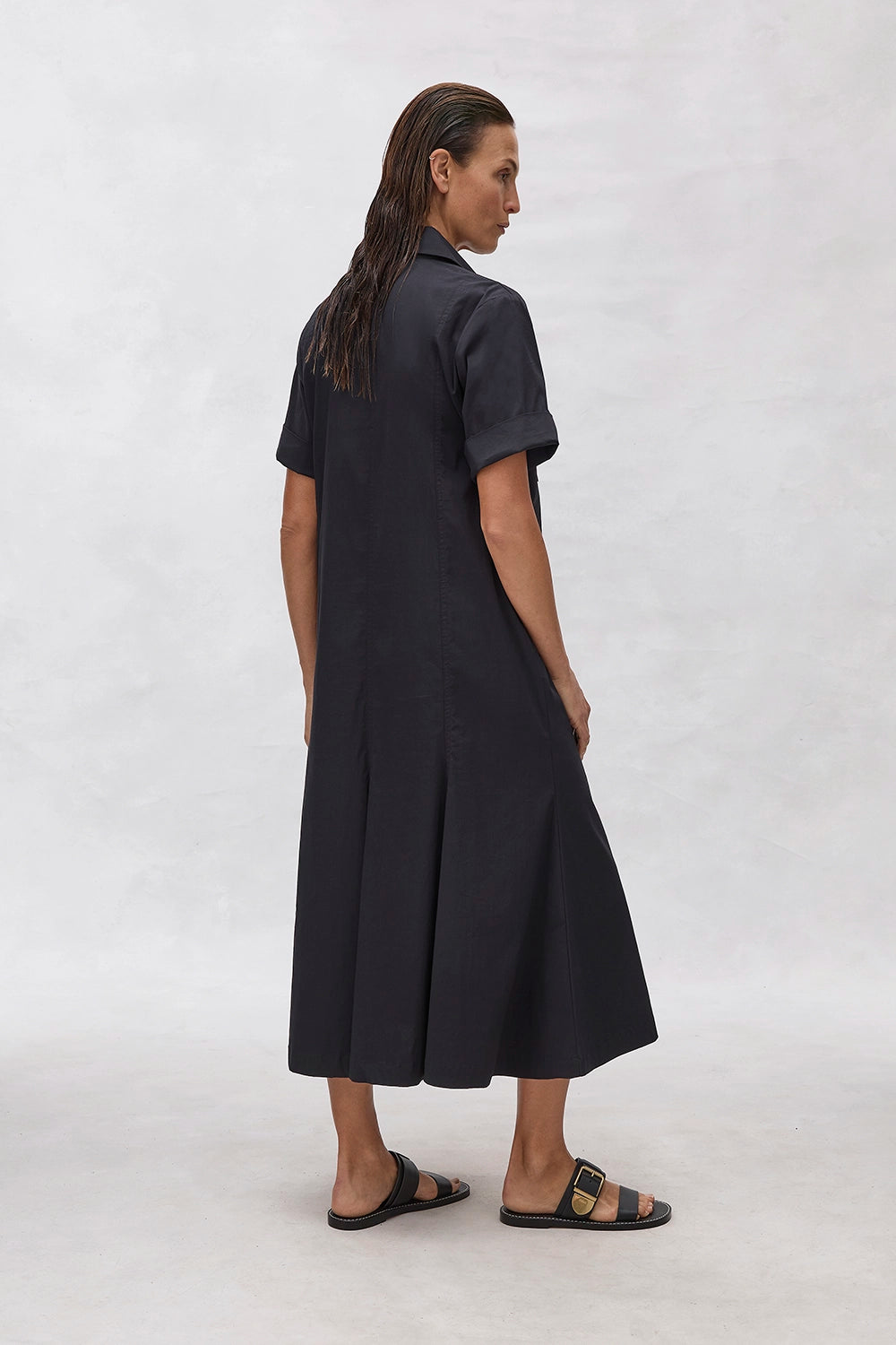 Mela Purdie Trunk Dress in French Navy F65 3312 - Pre-Order October Delivery