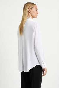 Mela Purdie Frill Neck Blouse F67 8497