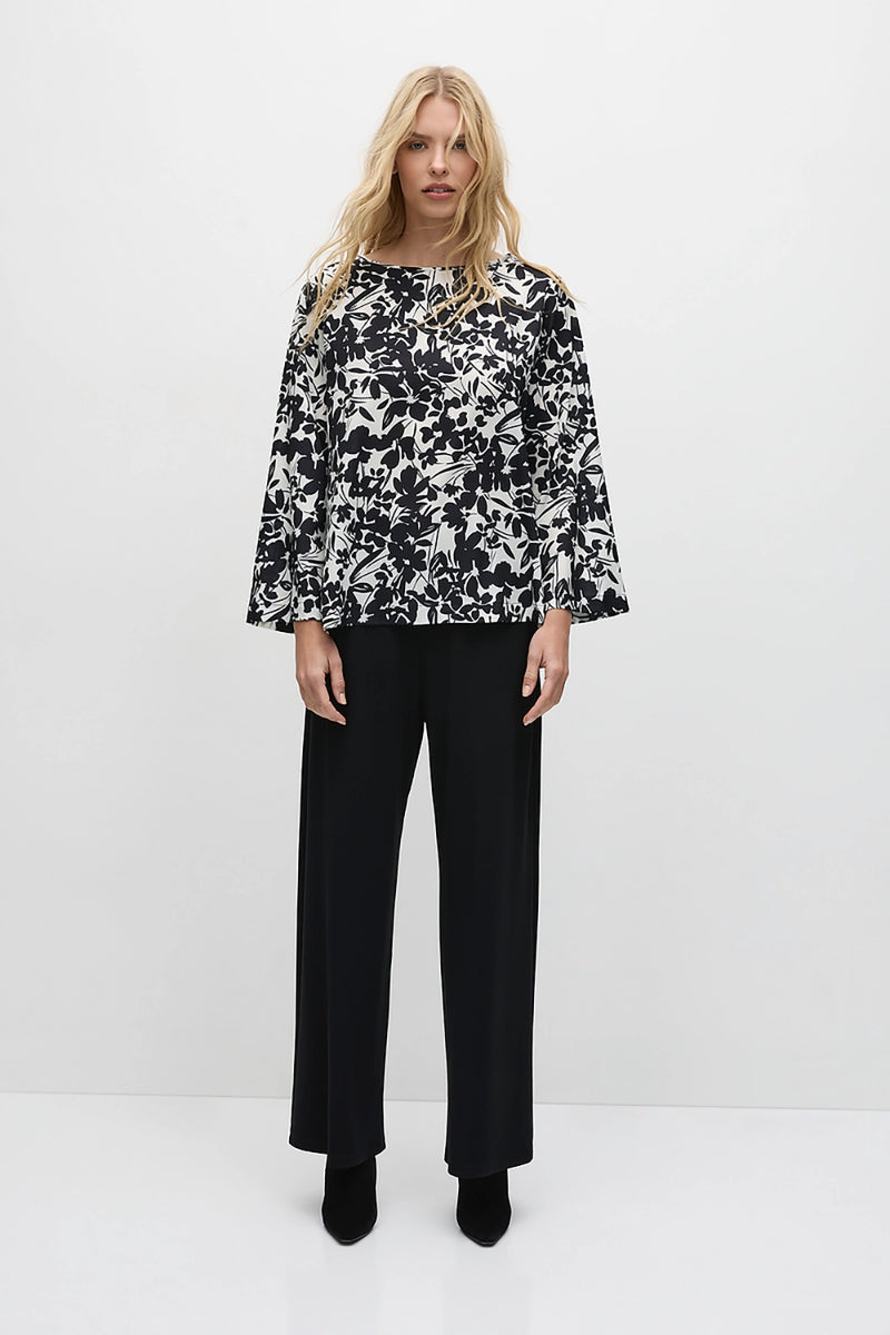 Mela Purdie LS Slice Neck Long Plaza F844 8702