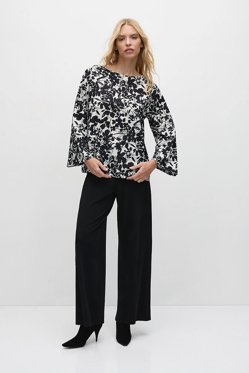 Mela Purdie LS Slice Neck Long Plaza F844 8702