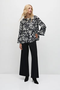 Mela Purdie LS Slice Neck Long Plaza F844 8702