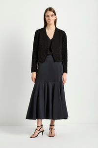 Mela Purdie Bell Skirt in Black F613 5798
