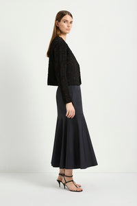 Mela Purdie Bell Skirt in Black F613 5798