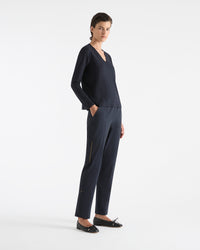 Mela Purdie V Neck Top F01 7785