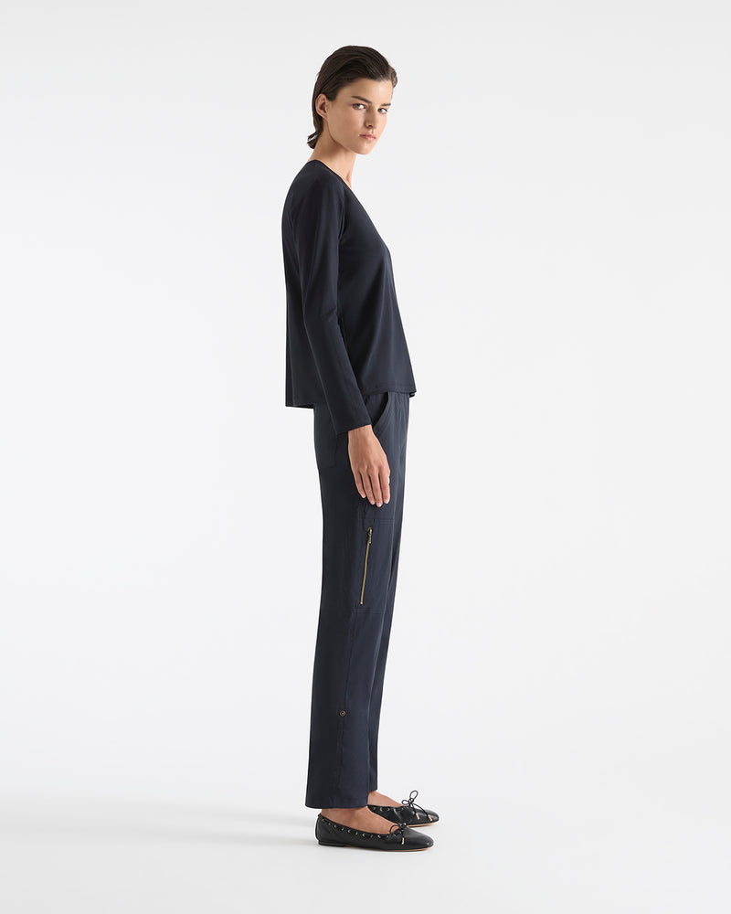 Mela Purdie V Neck Top F01 7785