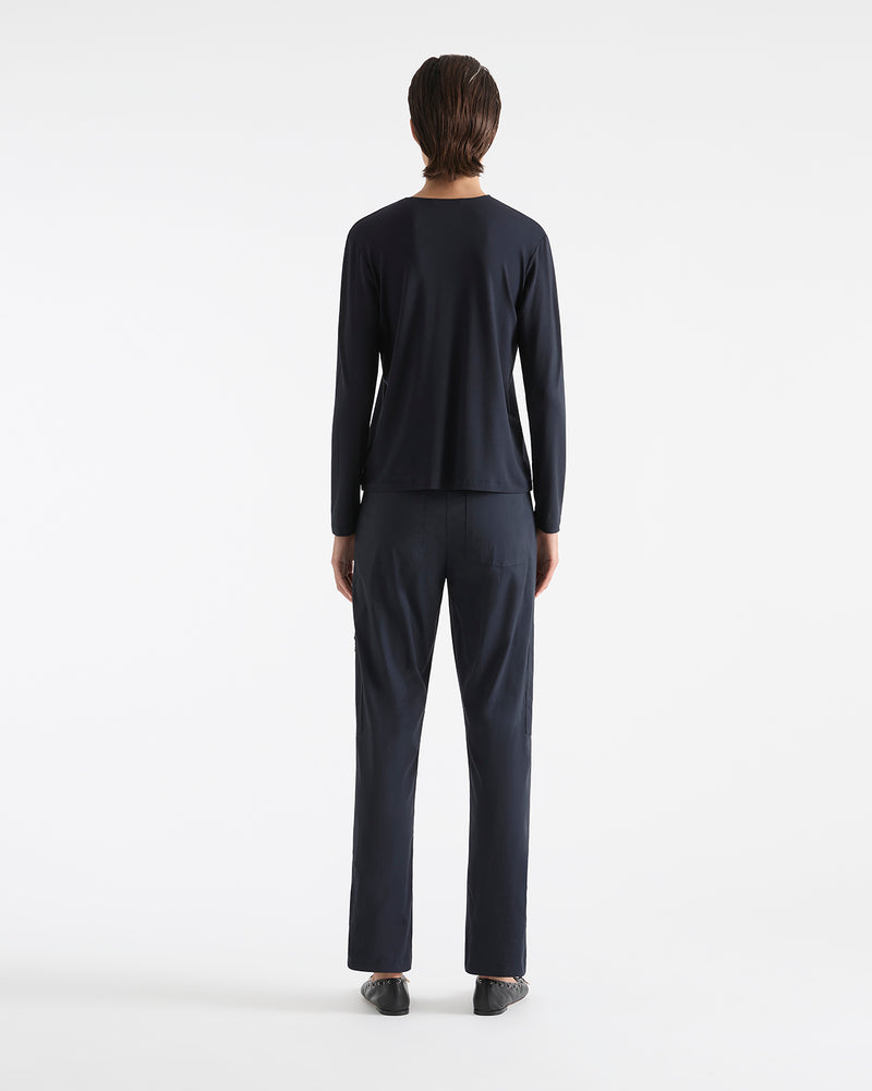 Mela Purdie V Neck Top F01 7785