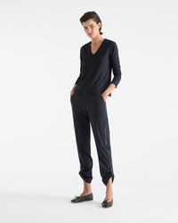 Mela Purdie V Neck Top F01 7785