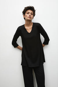 Mela Purdie Loose V Top F01 8607