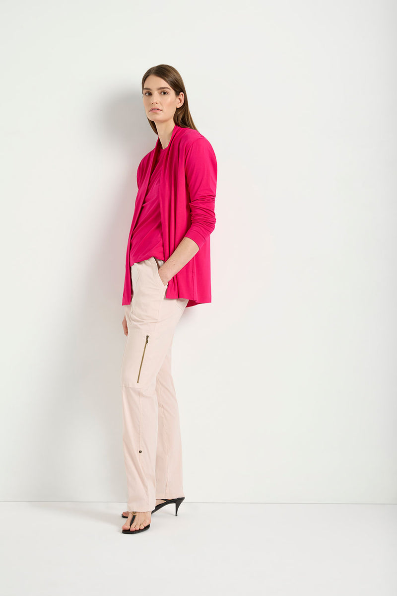 Mela Purdie Pull On Jacket in Cerise F01 4173