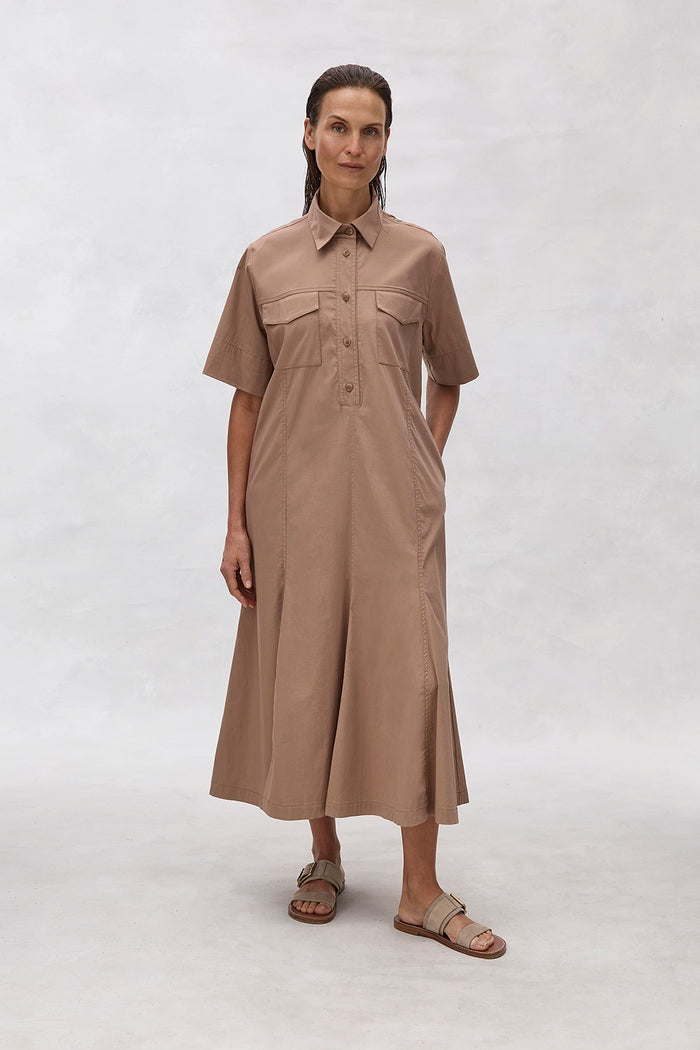 Mela Purdie Trunk Dress in Safari F65 3312