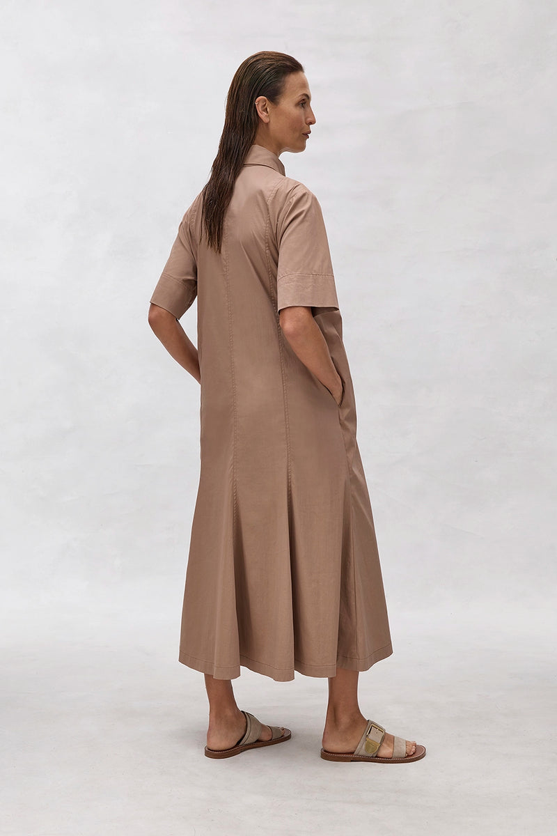 Mela Purdie Trunk Dress in Safari F65 3312