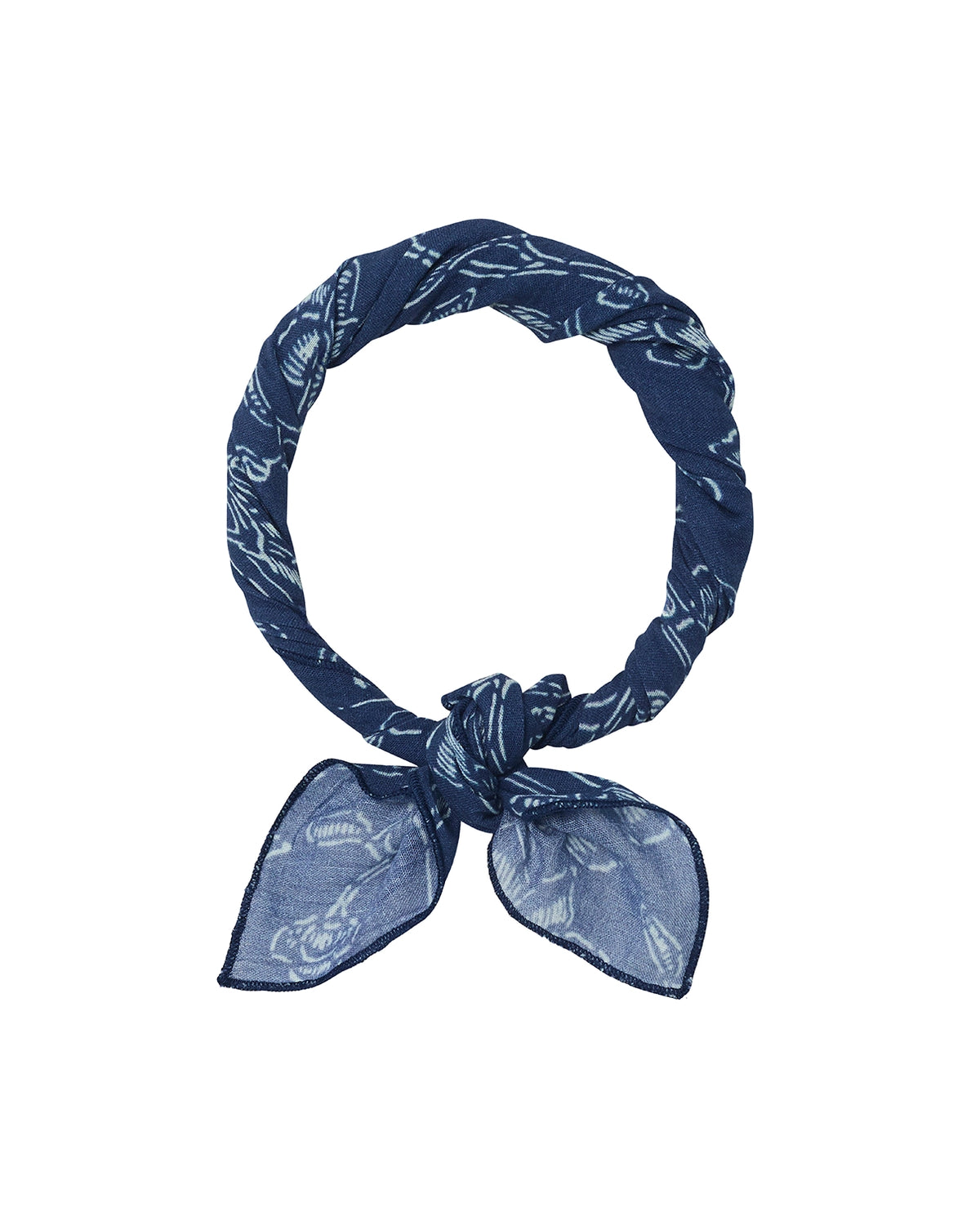 Maison Hotel Allan Scarf Indigo - Pre-Order July Delivery