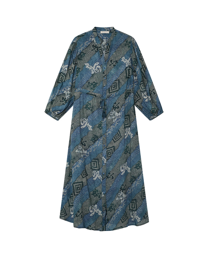 Maison Hotel Noor Dress Indigo Bloom