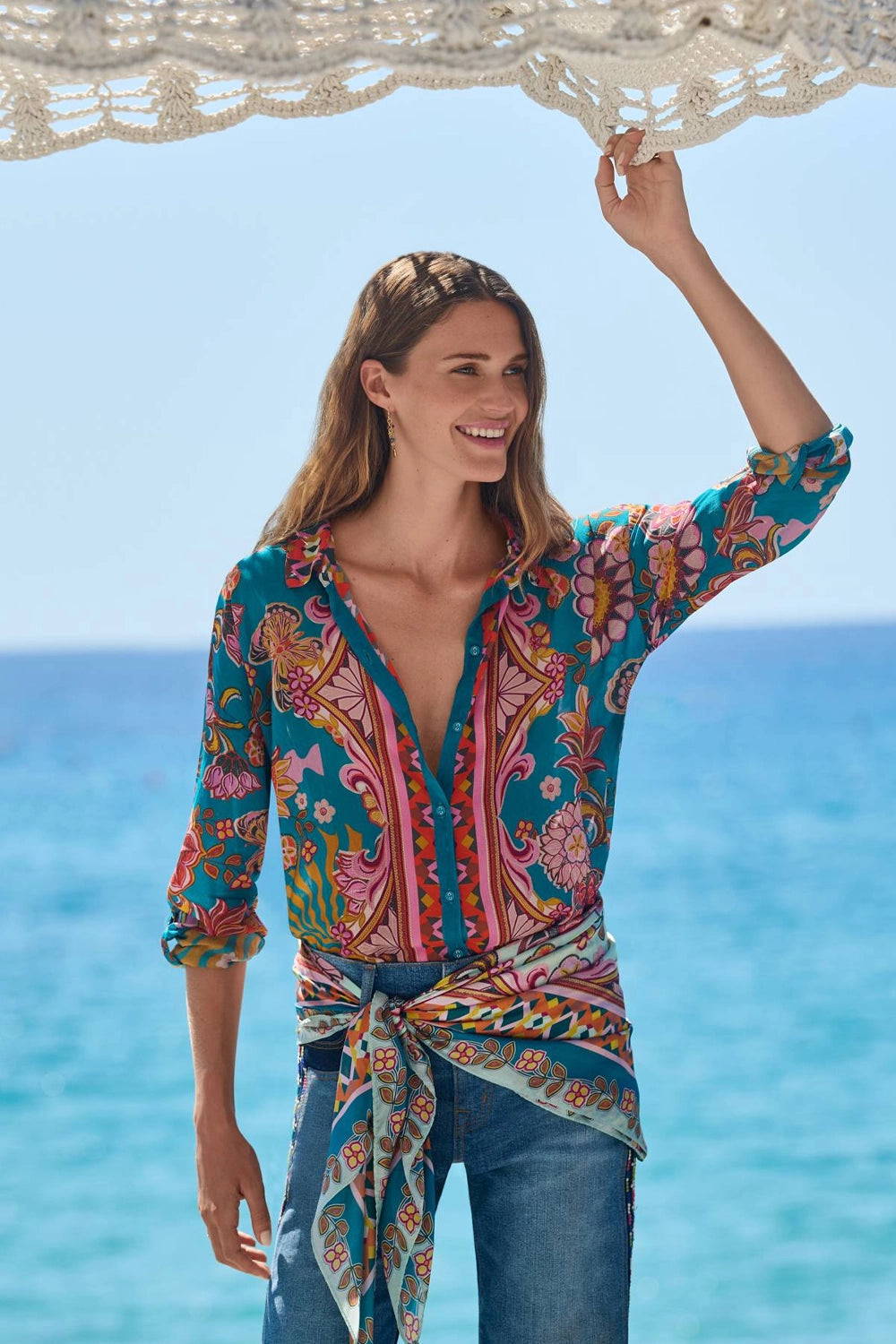 Johnny Was The Audrey Button Up Shirt - Endora C10125-E