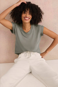 Splendid Skye SS Tee in Soft Vob RS2K280