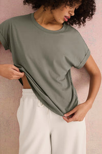 Splendid Skye SS Tee in Soft Vob RS2K280