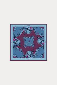 Pom Shawl Mystic Dinner Small In Blue Sp9397