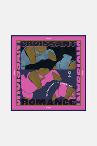Pom Shawl Croissant Romance In Pink Sp9407