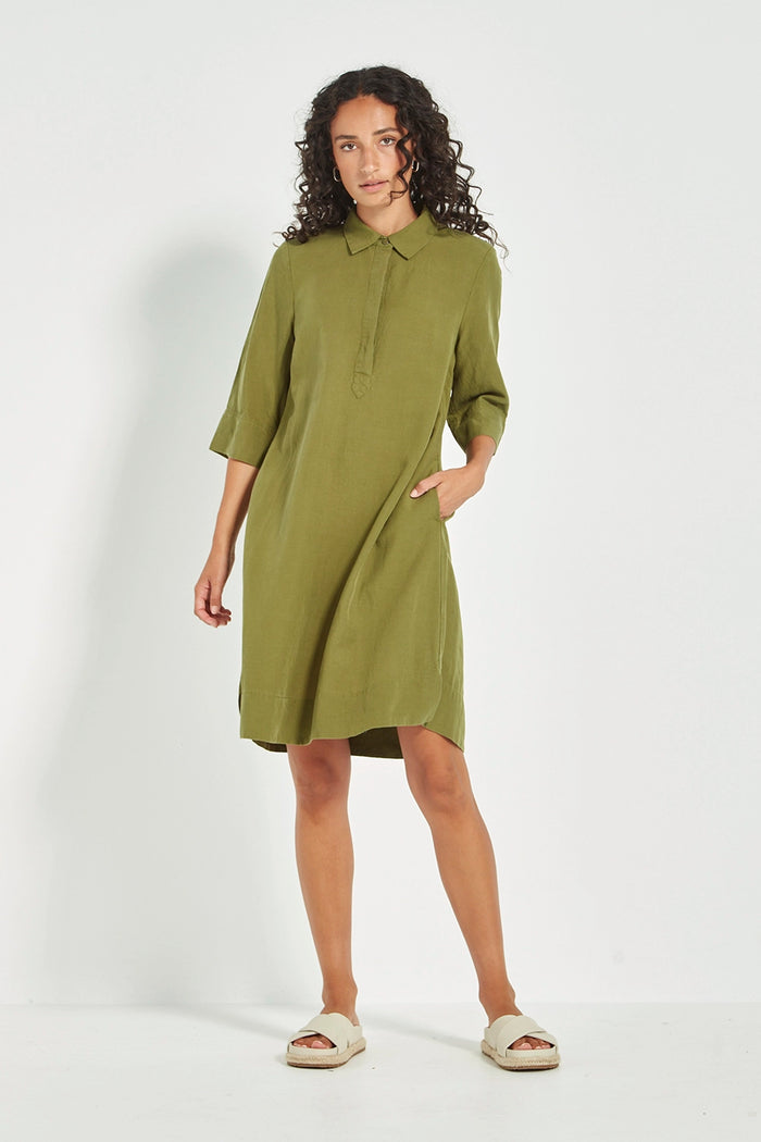 Verge Seville Dress in Green 9776BR