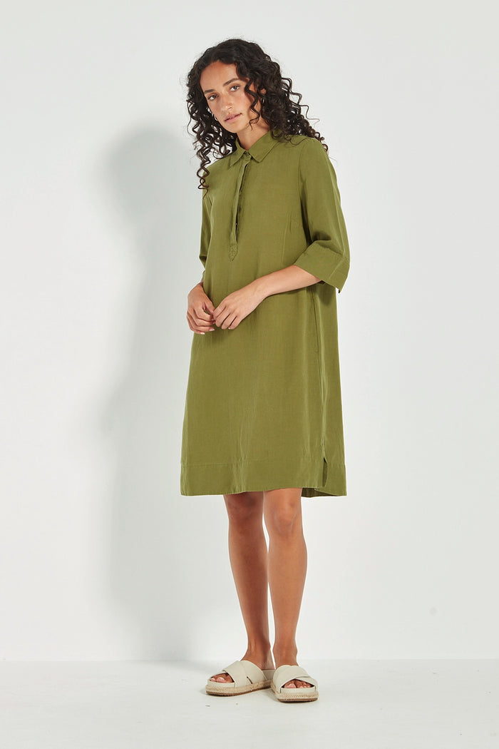Verge Seville Dress in Green 9776BR