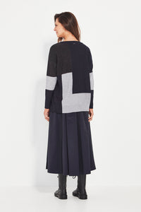 Verge Stroll Skirt in Ink 9643UBR