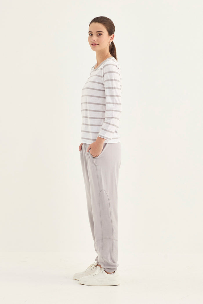 Verge Spencer Top in Silver 1191SF