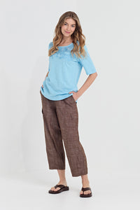 Verge Faithful Pant in Cocoa 1404BR