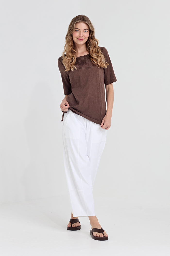 Verge Homeland Pant in White  1137ULW