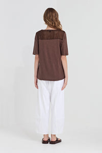 Verge Homeland Pant in White 1137LW